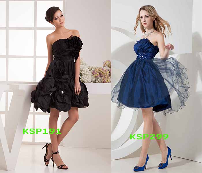 ruffled prom dresses