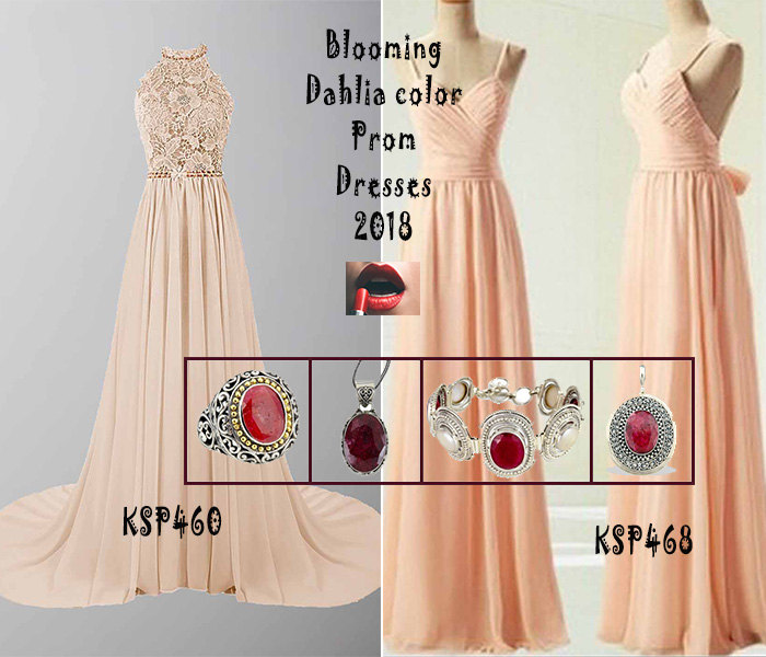 2018 Blooming Dahlia prom dresses uk