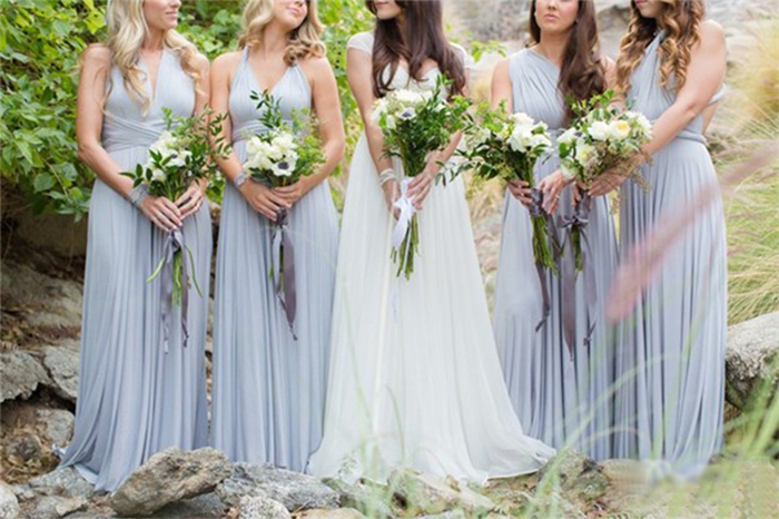 multiway dress bridesmaid for garden wedding