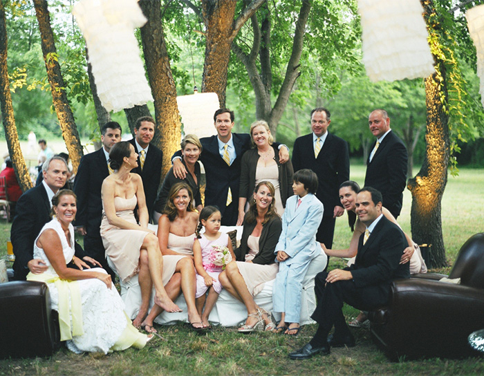 relaxd causal wedding party