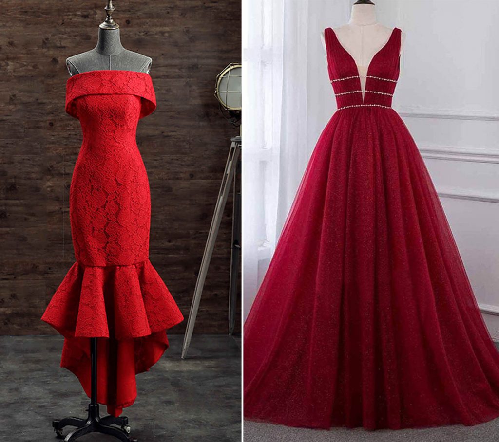 Red Prom Dresses 2021