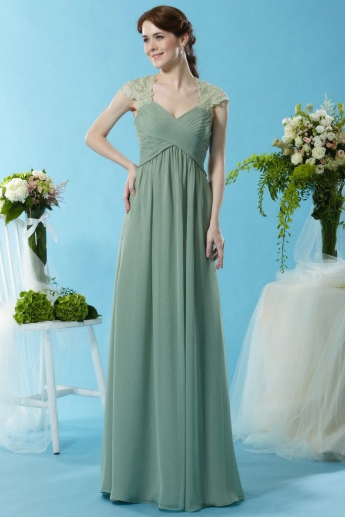 Dusty Green Bridesmaid Dresses KSP550 683x1024
