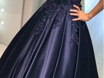 plus size ball gown prom dresses