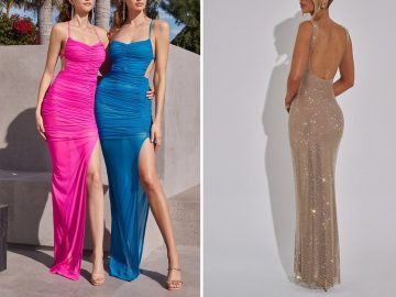 bodycon prom dresses VS sheath prom dresses