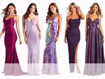 purple prom dresses 2025
