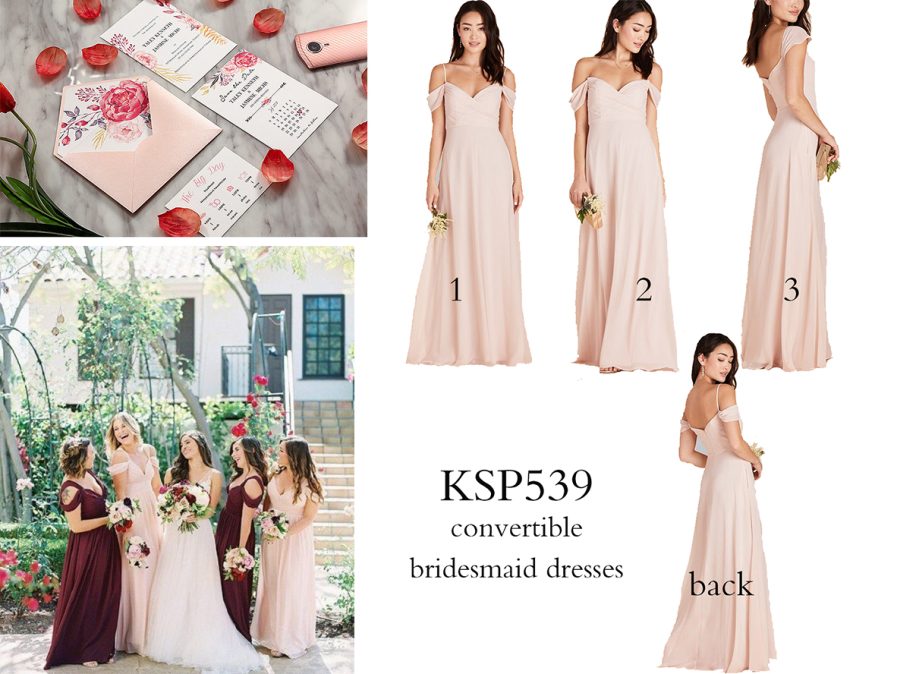 Wedding Color Regrets: Learn From Real Brides’ Biggest Mistakes blush pink bridesmaid dress