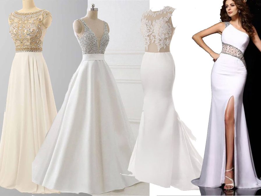 most-popular-white-prom-dresses-silhouette