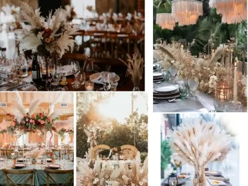 fall wedding decoration