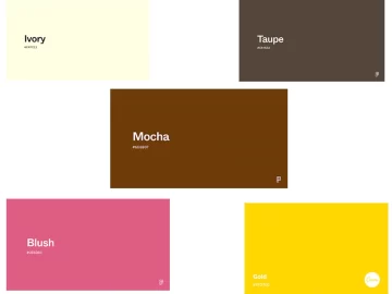 wedding color palette