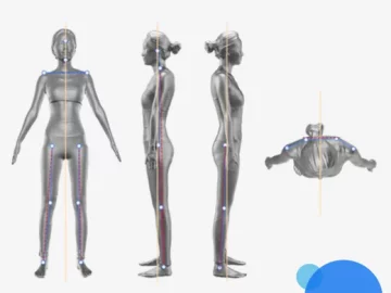 3d body scanner data