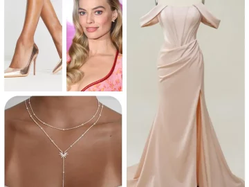 breath-taking blush pink mermaid corset prom dress styling ideas