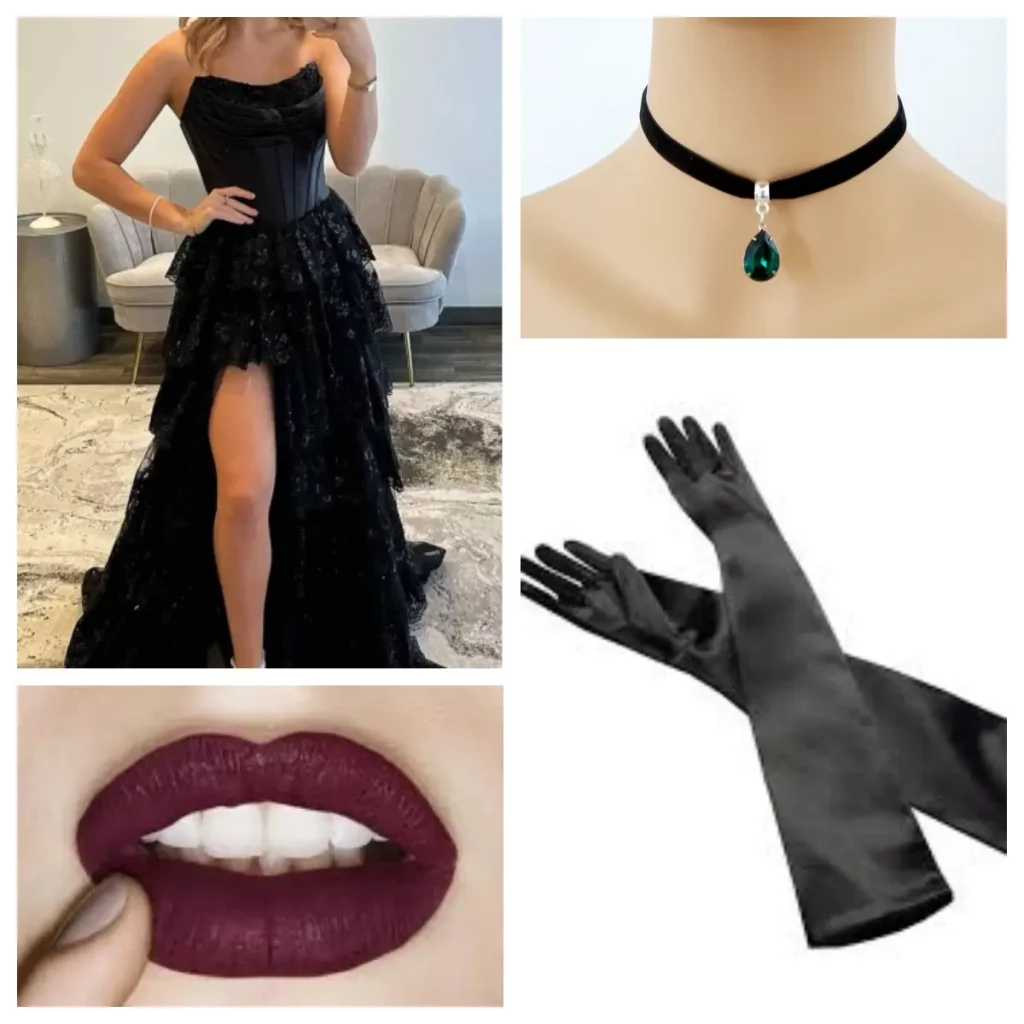 dress the black bodice formal gown black in the edgy princess style