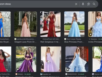 prom dress shopping regret