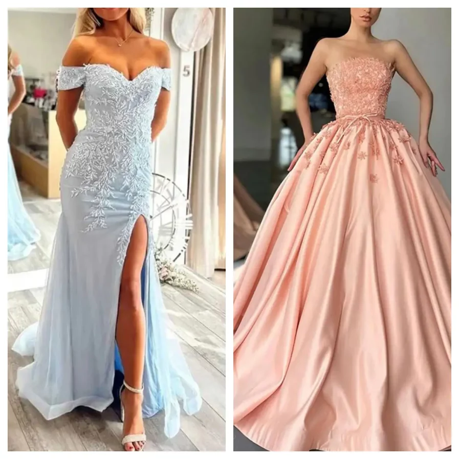 ball gown vs mermaid prom dress