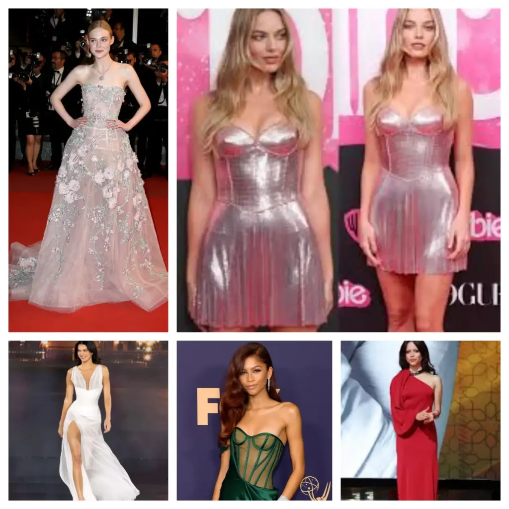 million-dollar celebrity look on the red carpet