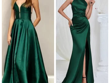 green prom dresses uk