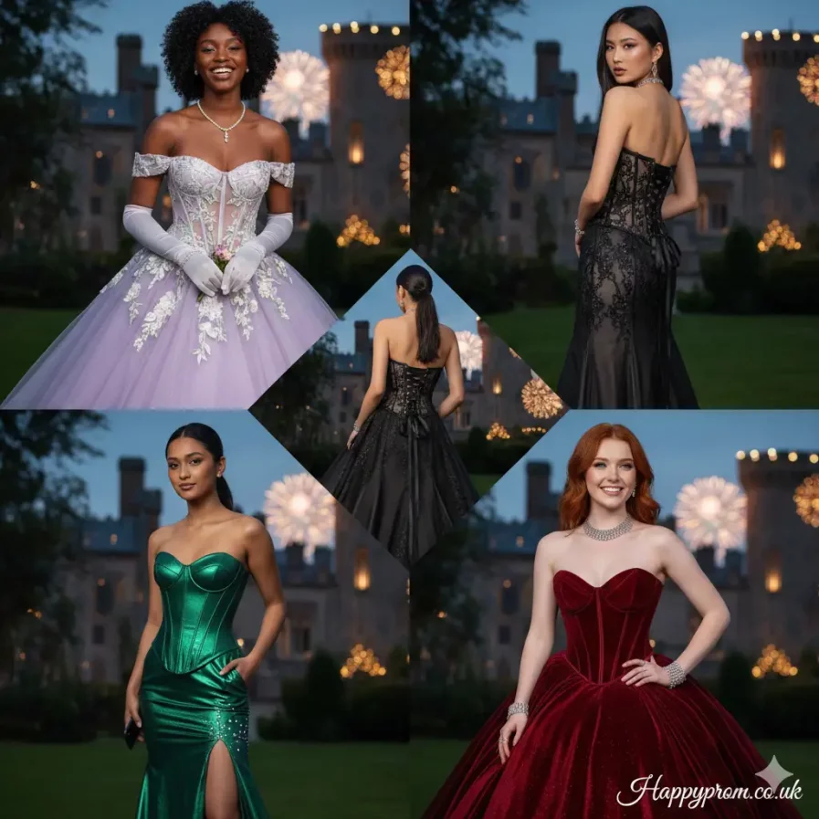 corset prom dress styles