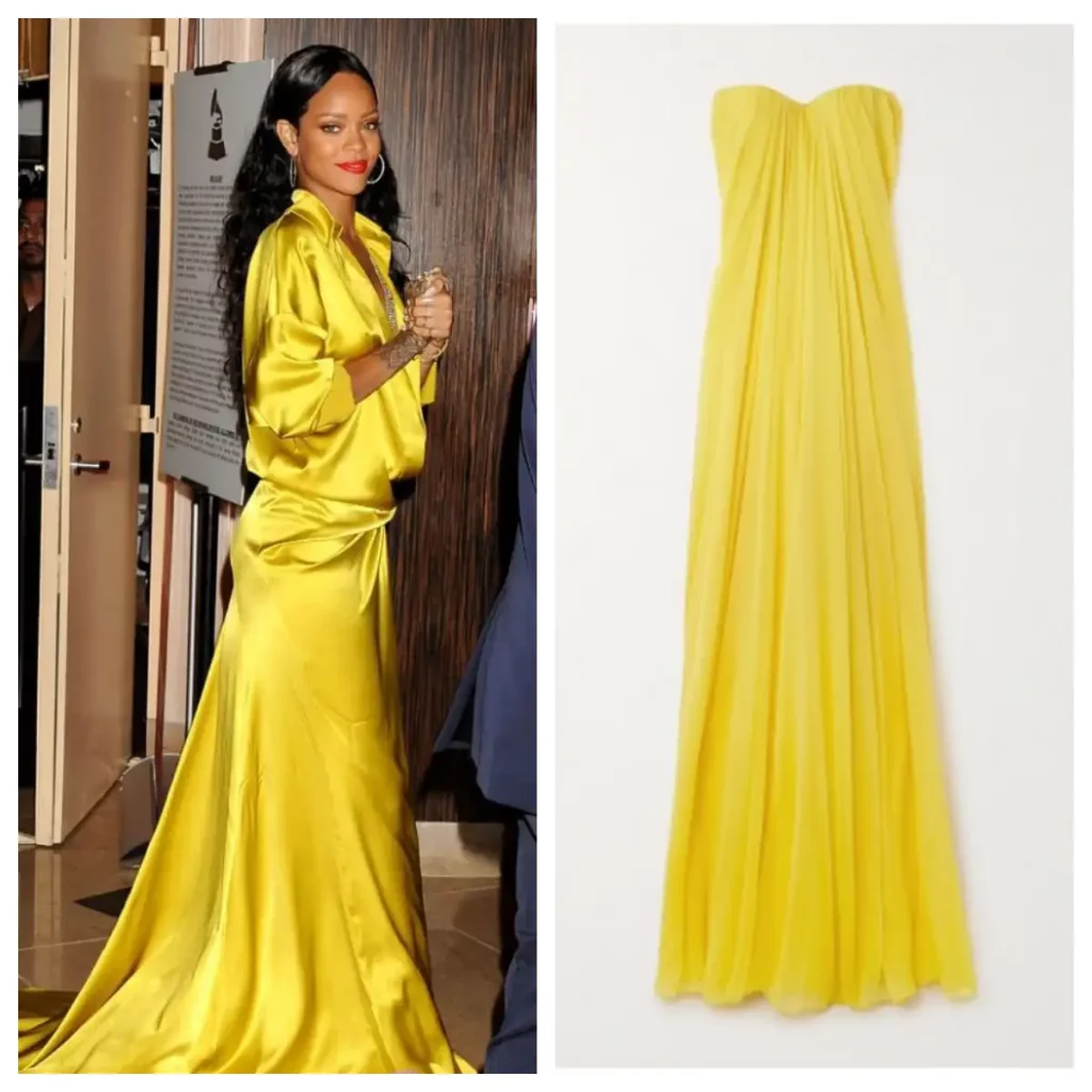 Lemon Sorbet & Buttercup Yellow Prom Dress 2026 Inspired By Celebrity Rihanna