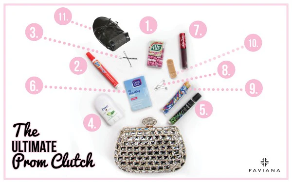 what to bring to prom as girls