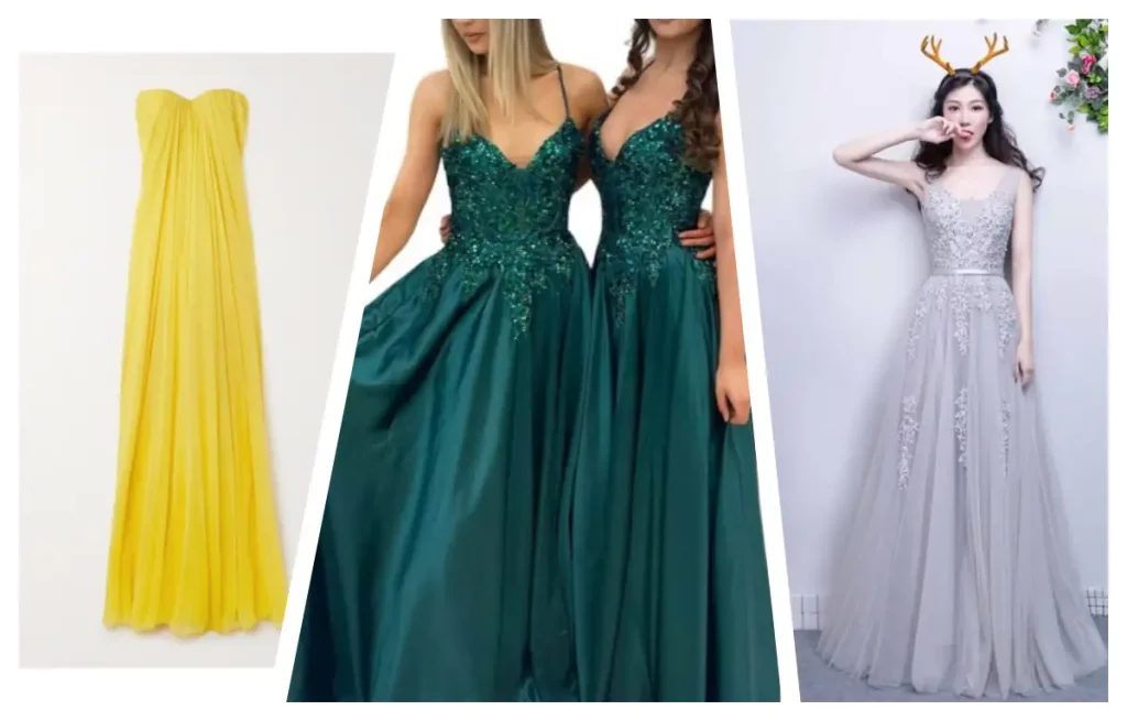 Best Styles Prom Dress for Apple Shape
