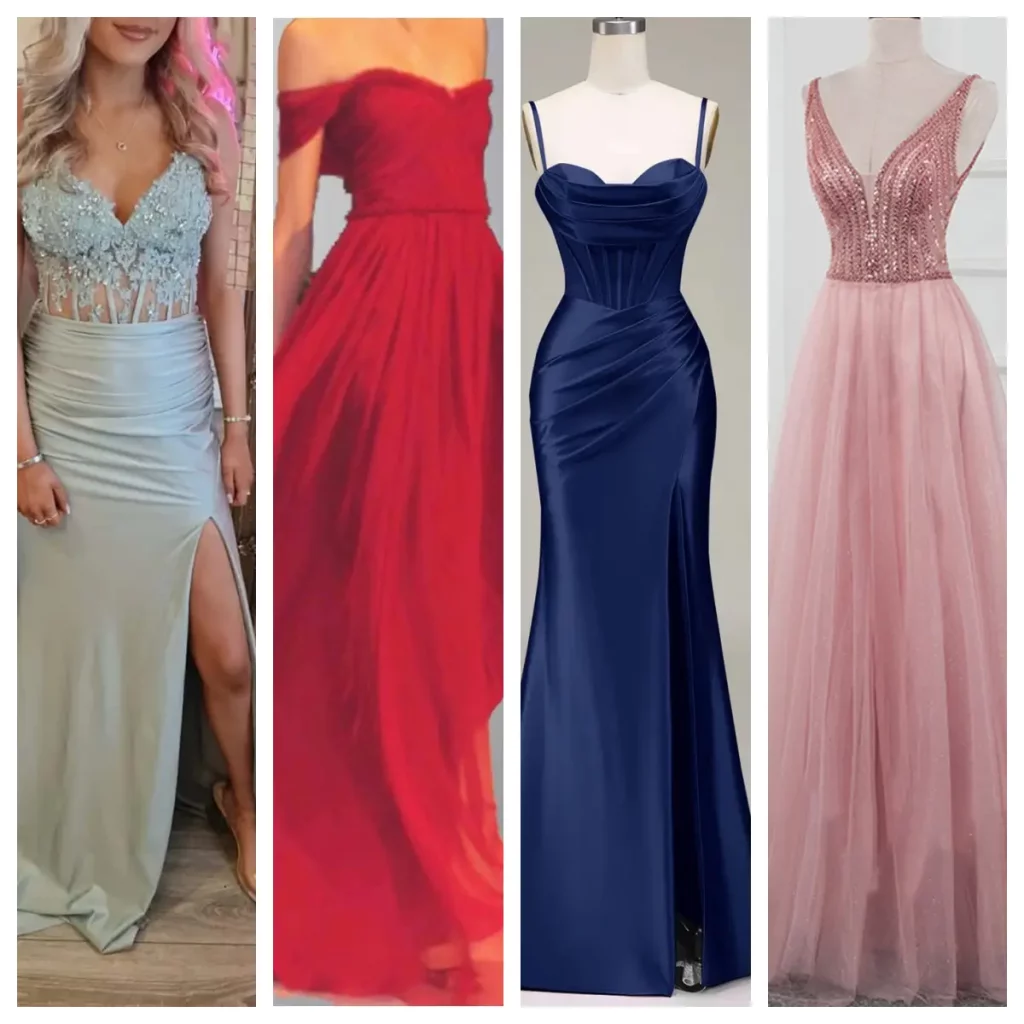 best fitted and flowy style prom dresses from Happyprom.co.uk