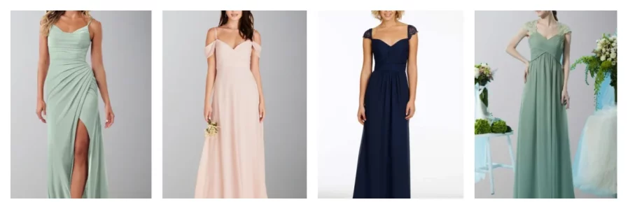 a-line bridesmaid dresses