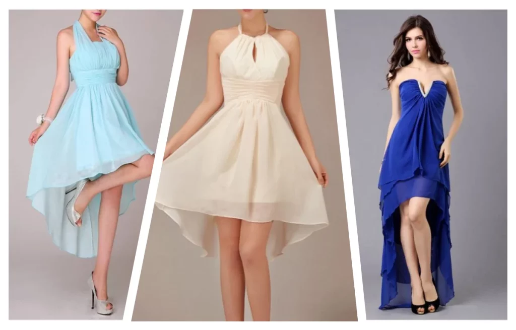 high low beach wedding bridesmaid dresses