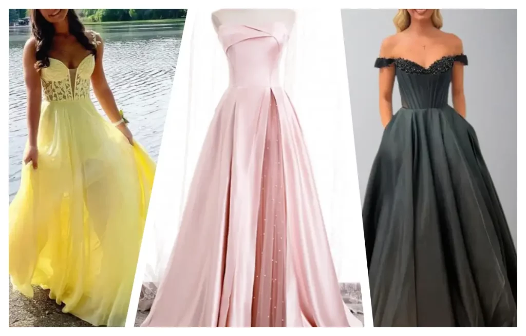 top prom dresses styles for pear shapes