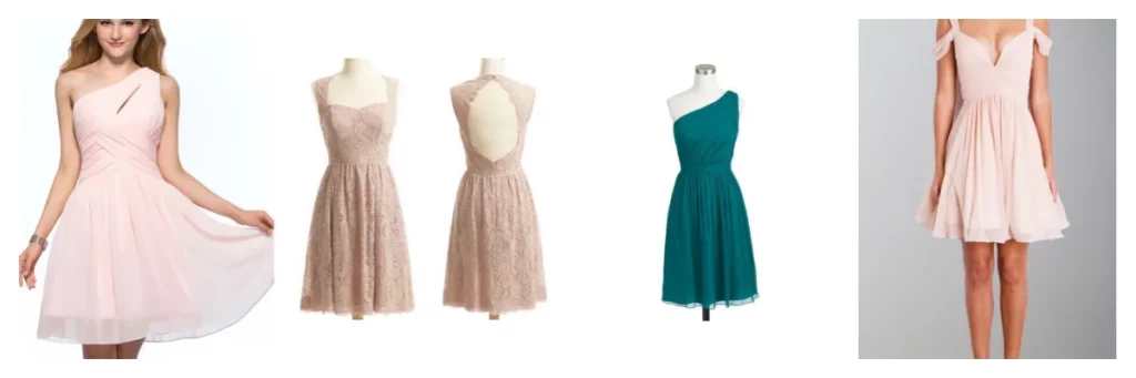 best short bridesmaid dresses for beach wedding