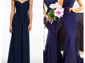 a-line vs mermaid bridesmaid dresses