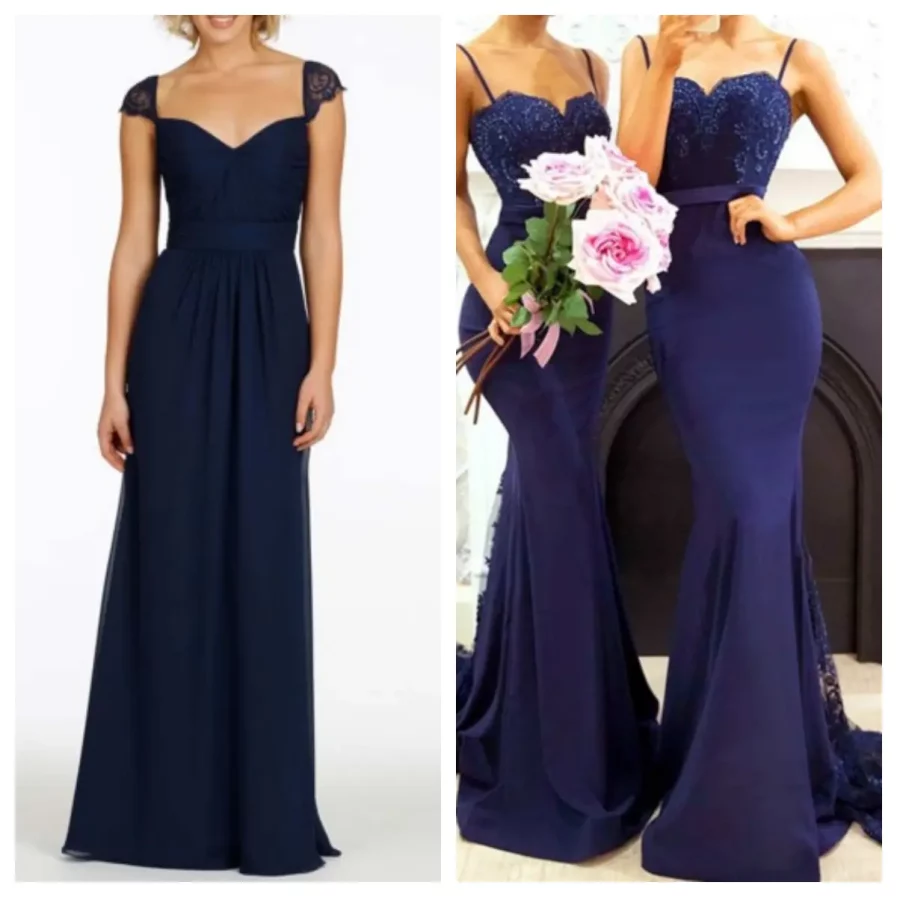 A-Line vs. Mermaid Bridesmaid Dresses: Which Style Is Right for You? a-line vs mermaid bridesmaid dresses