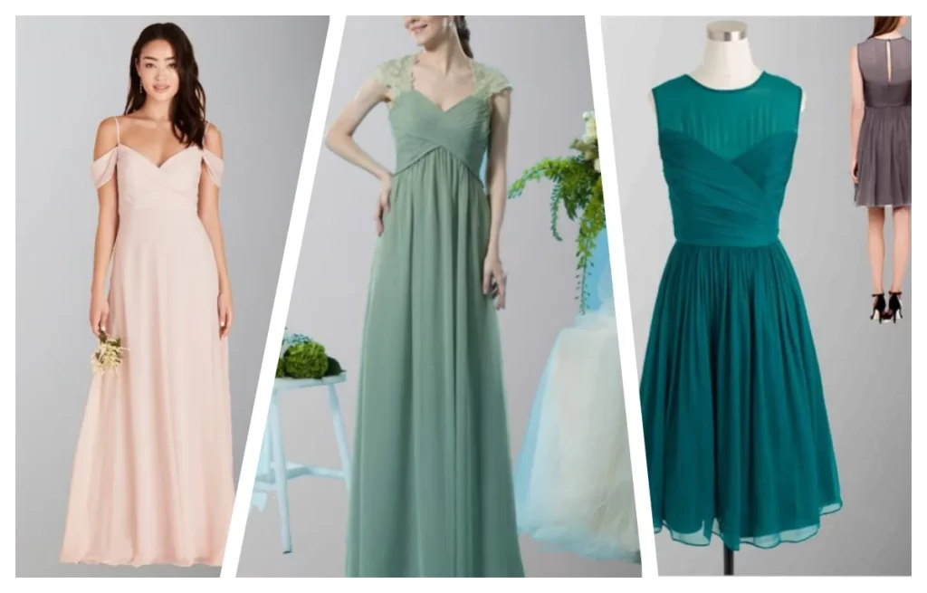 best bridesmaid dresses styles for petite bridesmaids