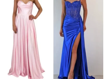 classic vs modern prom dresses