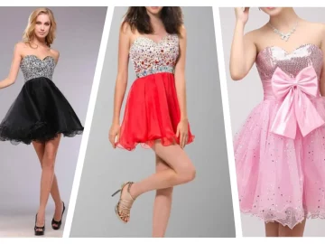 empire homecoming dress that make you look taller