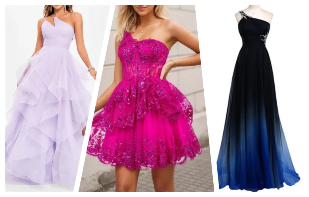 best one shoulder prom dresses 2026
