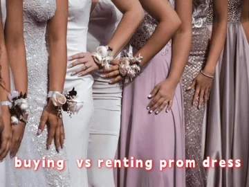 buying vs renting prom dress
