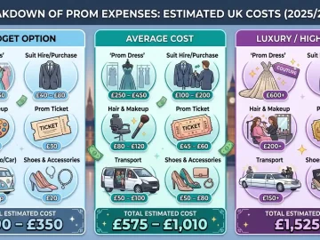 prom cost in the UK