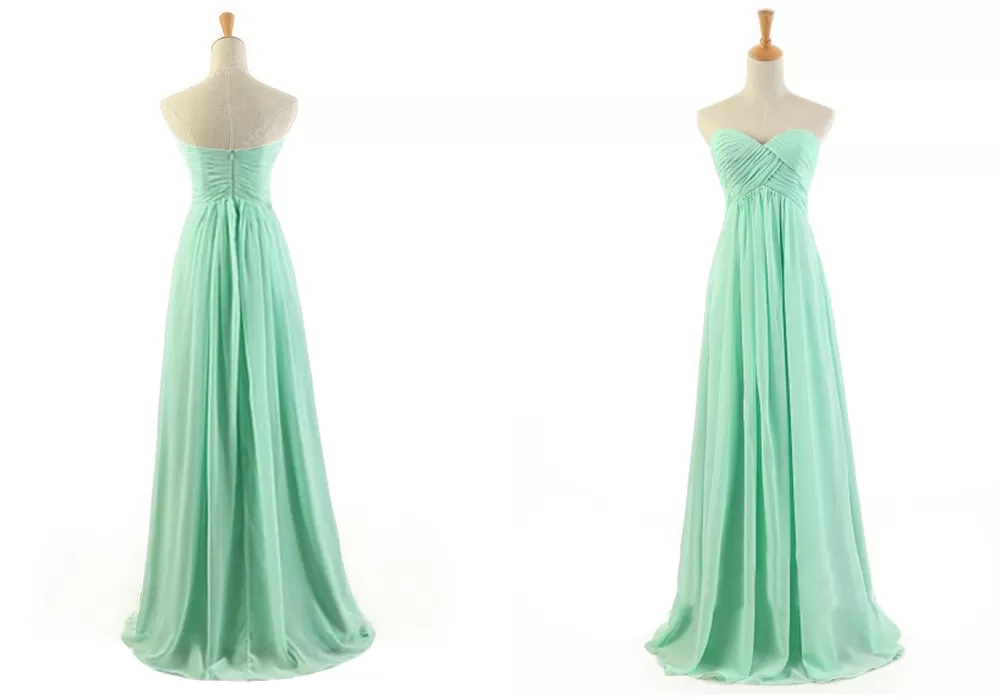 mint green bridesmaid dress