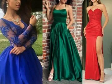 Prom Dresses Color Ideas For Brunette Hair Girls