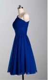 One Shoulder Simple Slim Short Bridesmaid Dresses KSP308