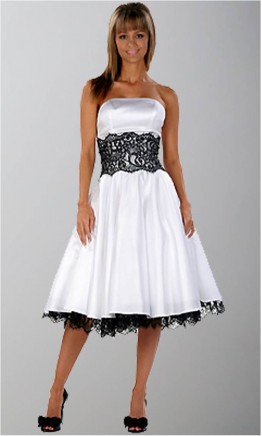 Vintage Lace Mid Calf Bridesmaid Dresses UK KSP327