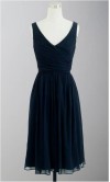  Fitted Aline Draped Short Bridesmaid Dresses KSP175