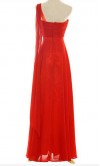 Fitted One Shoulder Long Chiffon Prom Gown KSP030