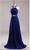 Sequined Scoop Neck Full Length Prom Gowns KSP035