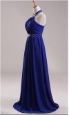 Sequined Scoop Neck Full Length Prom Gowns KSP035