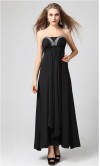 Black Sexy Dimensional Level Folds Evening Dress KSP050