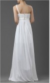 Floral One Shoulder Floor-Length Chiffon Prom Dresses KSP116