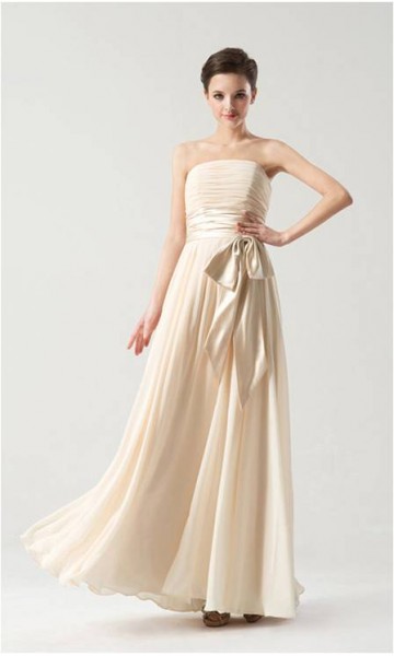 Classic Long Chiffon Bridesmaid Dresses KSP148