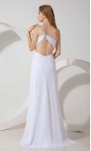 Single Sequin Straps Slit Long Prom Dresses KSP257