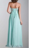 Empire Waist Sequin Lace Up Long Prom Dresses KSP266